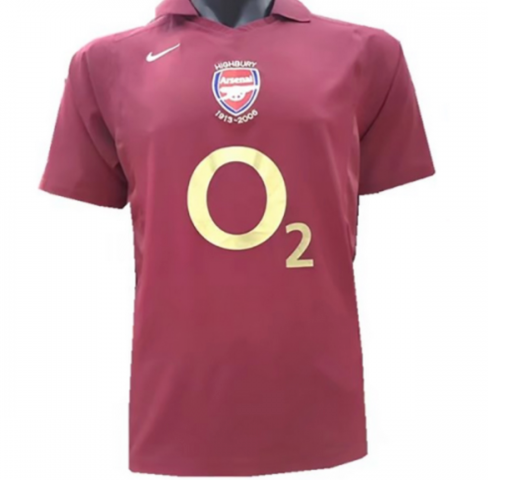 Arsenal Retro Home jersey (Henry#14) 05/06