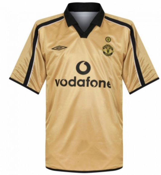 Manchester United Retro Jersey Away Centenary 2001/02