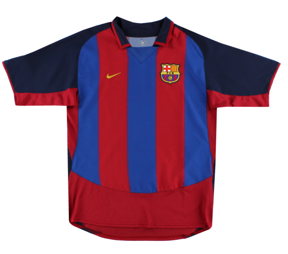 Barcelona Retro Jersey Home 2003/04