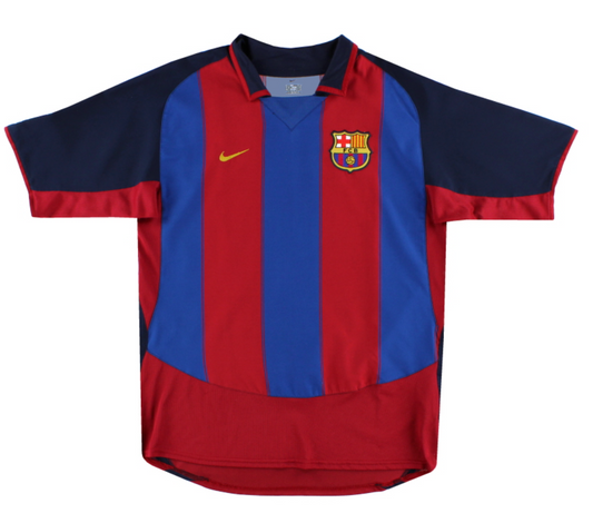 Barcelona Retro Jersey Home 2003/04