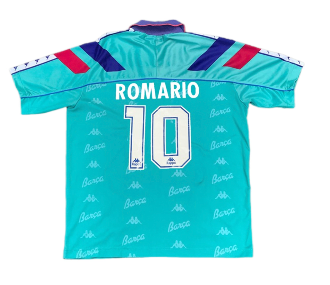 Barcelona Romario #10 Retro Jersey Away 1992/95