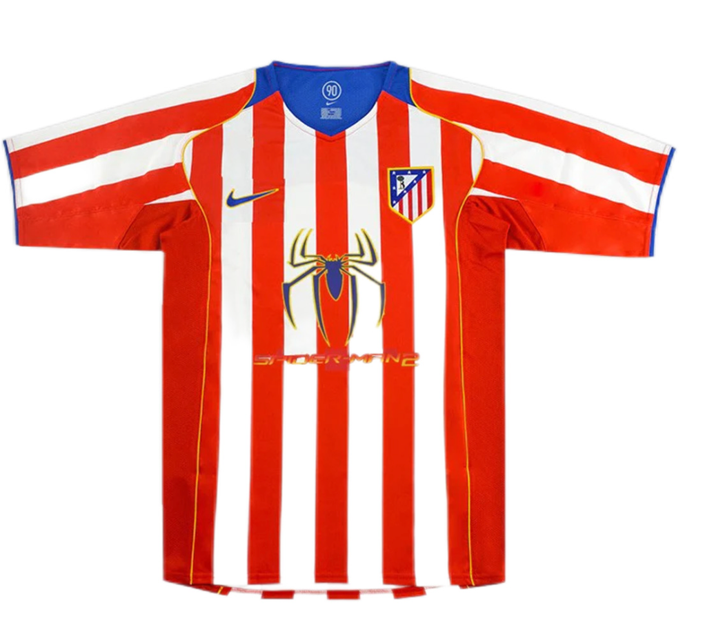 Atletico Madrid Retro Jersey Home 2004/05