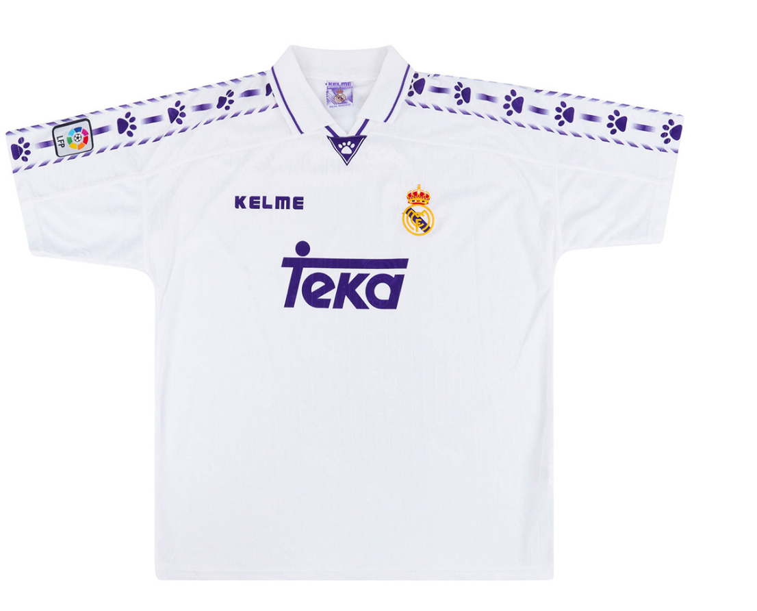 Real Madrid Retro Jersey Home 1996/97