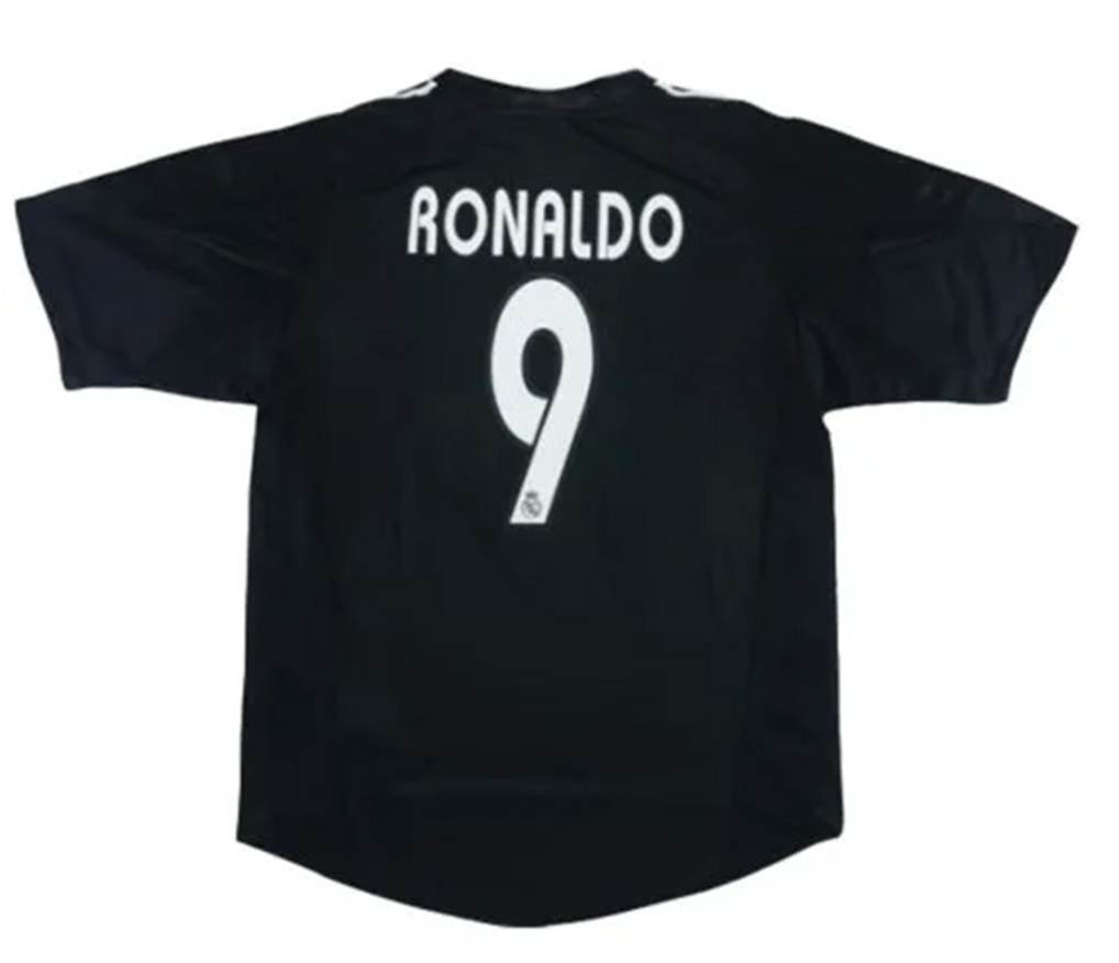 Retro Real Madrid RONALDO #9 Away Jersey 2004/05