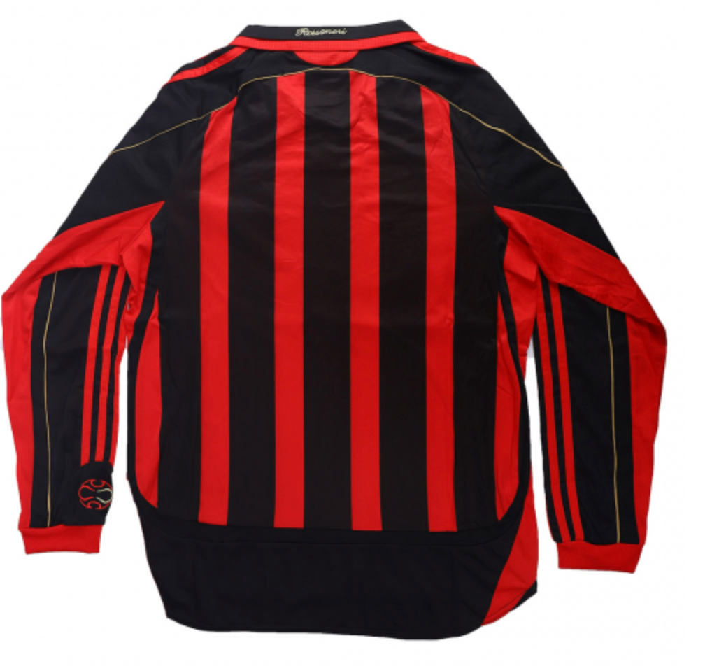 AC Milan Retro Jersey Home Long Sleeve 2006/07