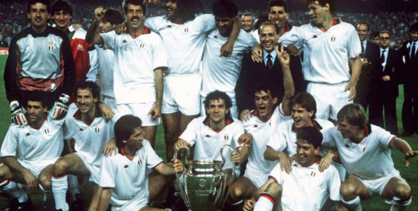 Retro AC Milan Champion League Final Jersey 1988/89