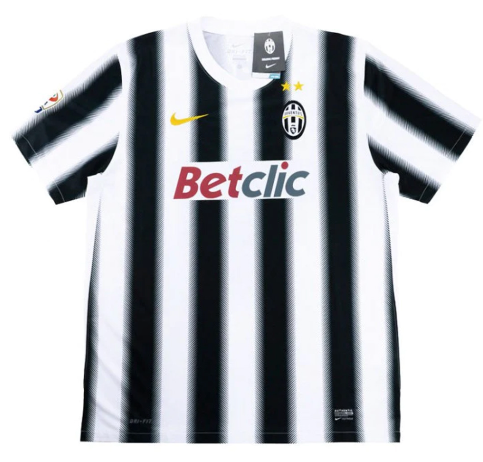 Juventus Del Piero #10 Retro Jersey Home Replica 2011/12