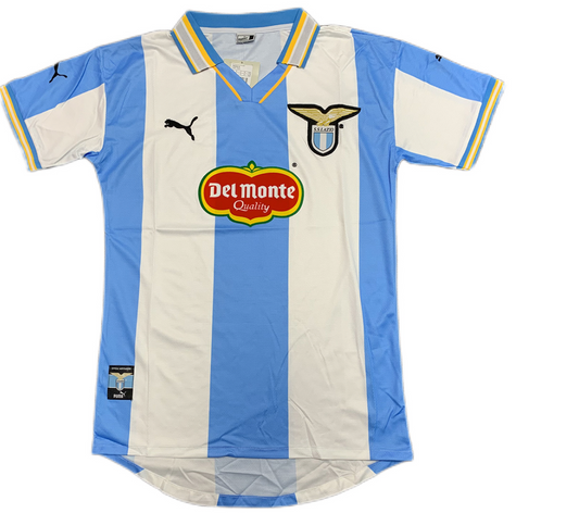 Lazio UCL Home Retro Jersey 1999/0