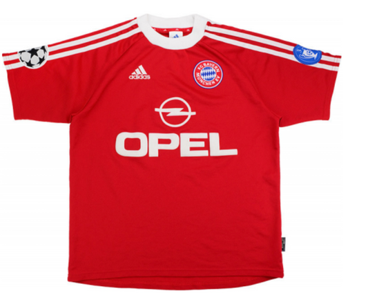 Bayern Munich Retro Jersey Home UCL 2000/01