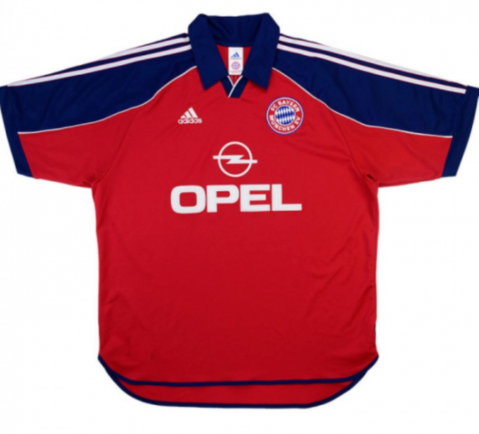 Bayern Munich Retro Jersey Home 1999/01