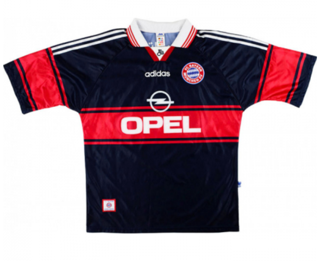 Bayern Munich Retro Jersey Home 1997/99