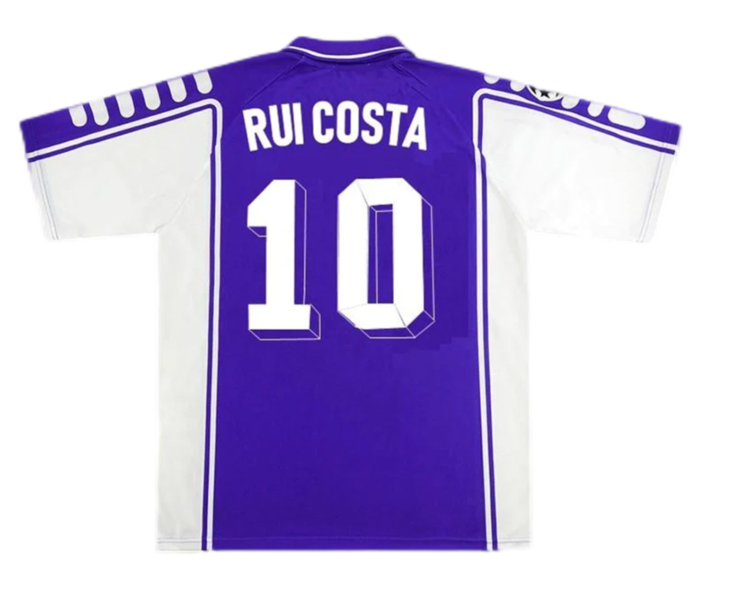 Fiorentina RUI COSTA #10 Retro Jersey Home 1999/00