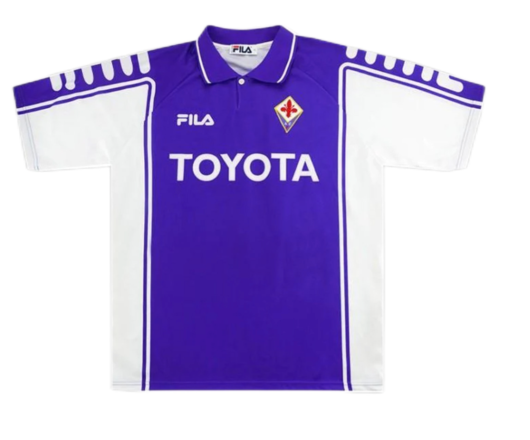 Fiorentina RUI COSTA #10 Retro Jersey Home 1999/00