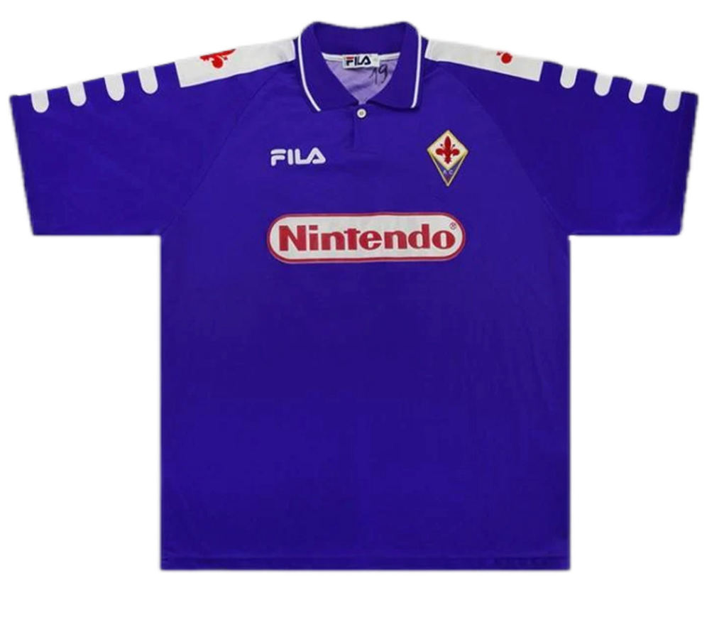 Fiorentina RUI COSTA #10 Retro Jersey Home 1998/99