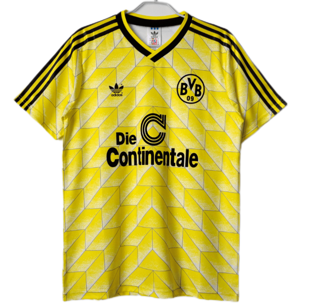 Borussia Dortmund Retro Jersey Home 1988