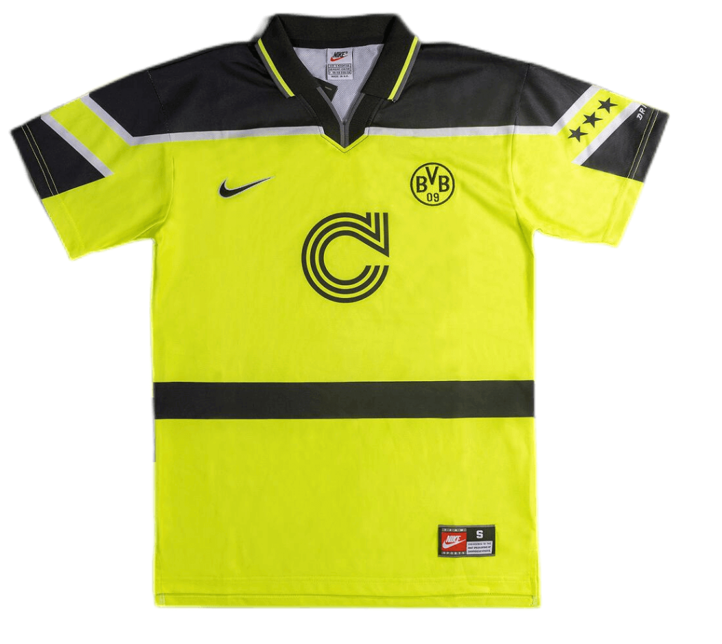 Borussia Dortmund Retro Jersey UCL Home 1996/97