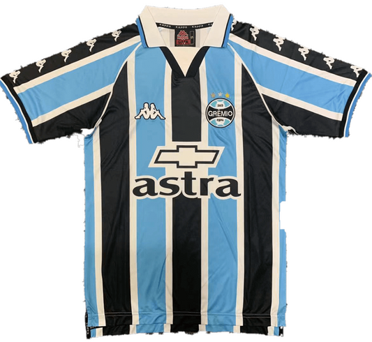 Grêmio FBPA Retro Soccer Jersey Home Replica 2000/01