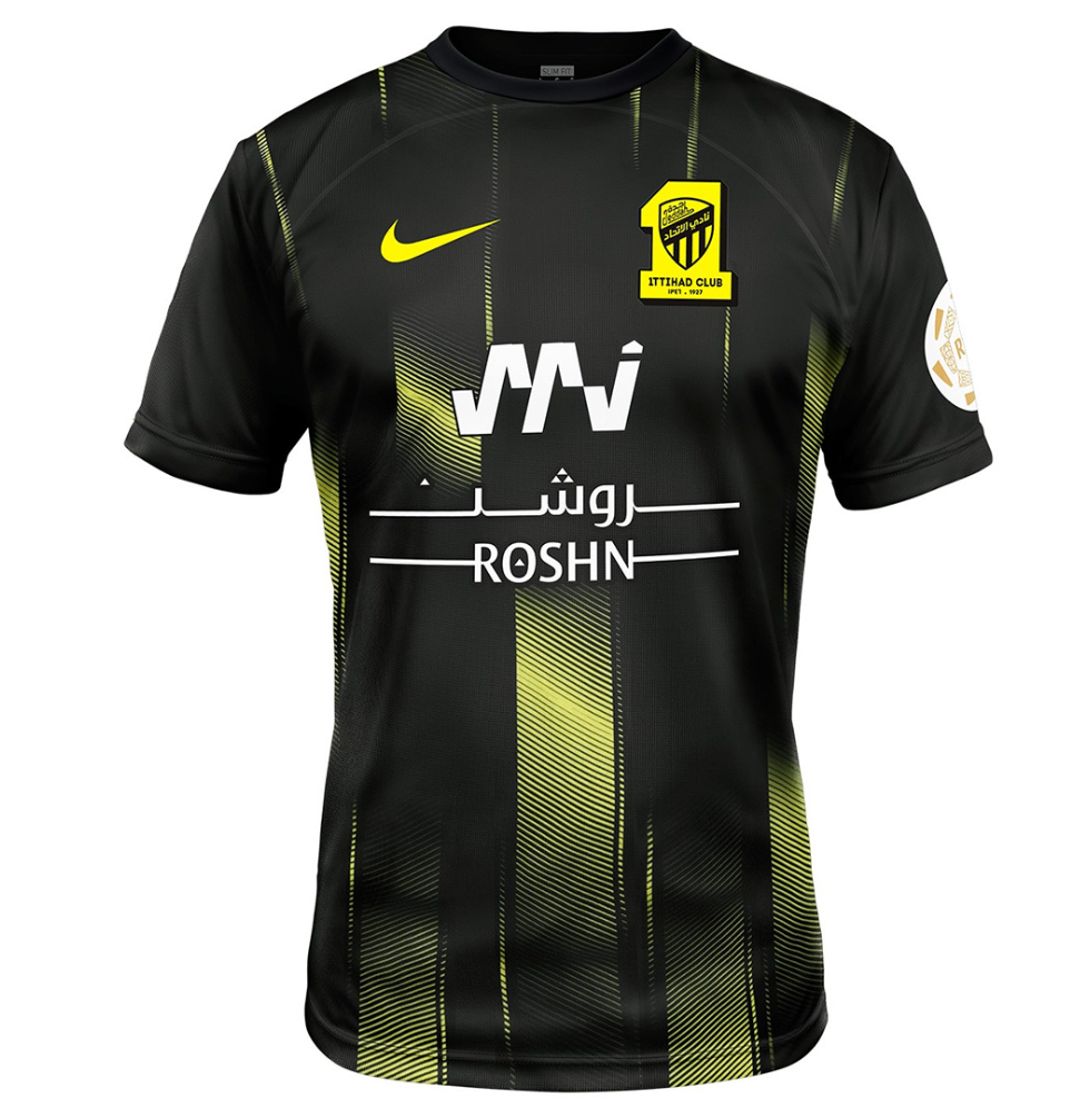 Al Ittihad Saudi Third Jersey Player Version 2023/24