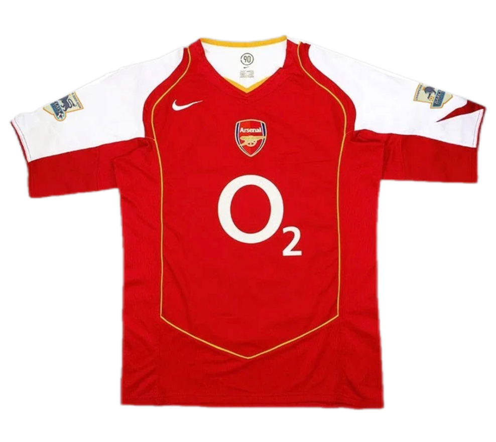 Arsenal Pires #7 Retro Jersey Home Replica 2004/05