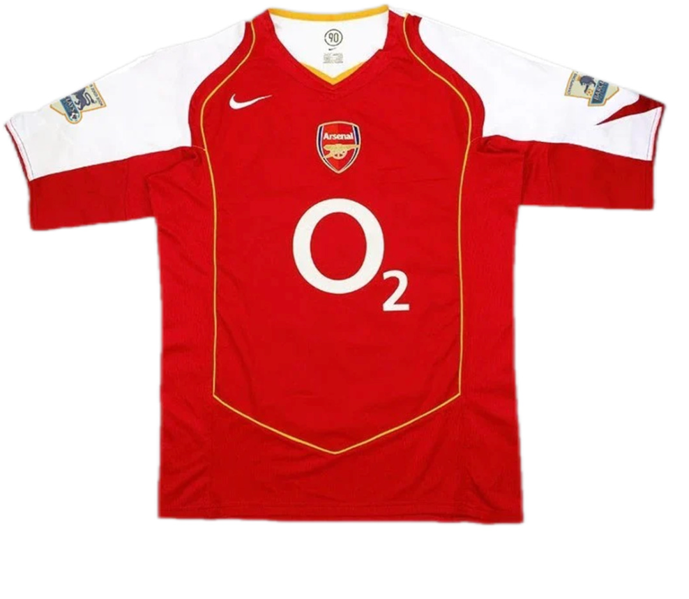 Arsenal Henry #14 Retro Jersey Home Replica 2004/05