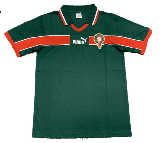 Morocco Rrtro Jersey Home World Cup 1998