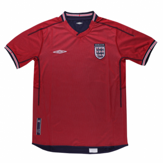 England Retro Jersey Away Replica World Cup 2002