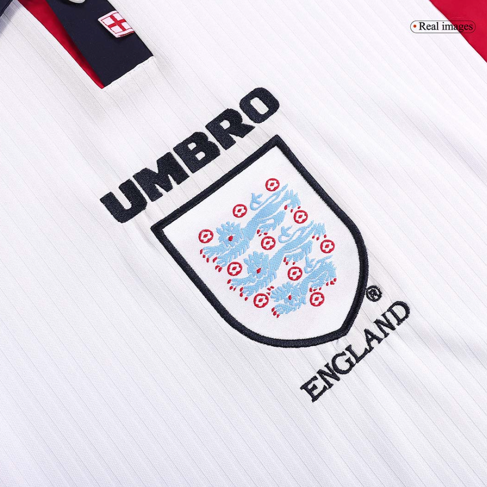 England Retro Jersey Home Replica World Cup 1998