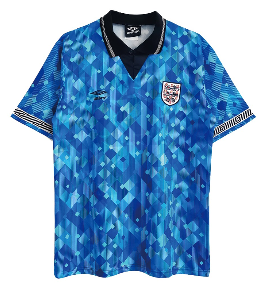 England Retro Jersey Away Replica World Cup 1990