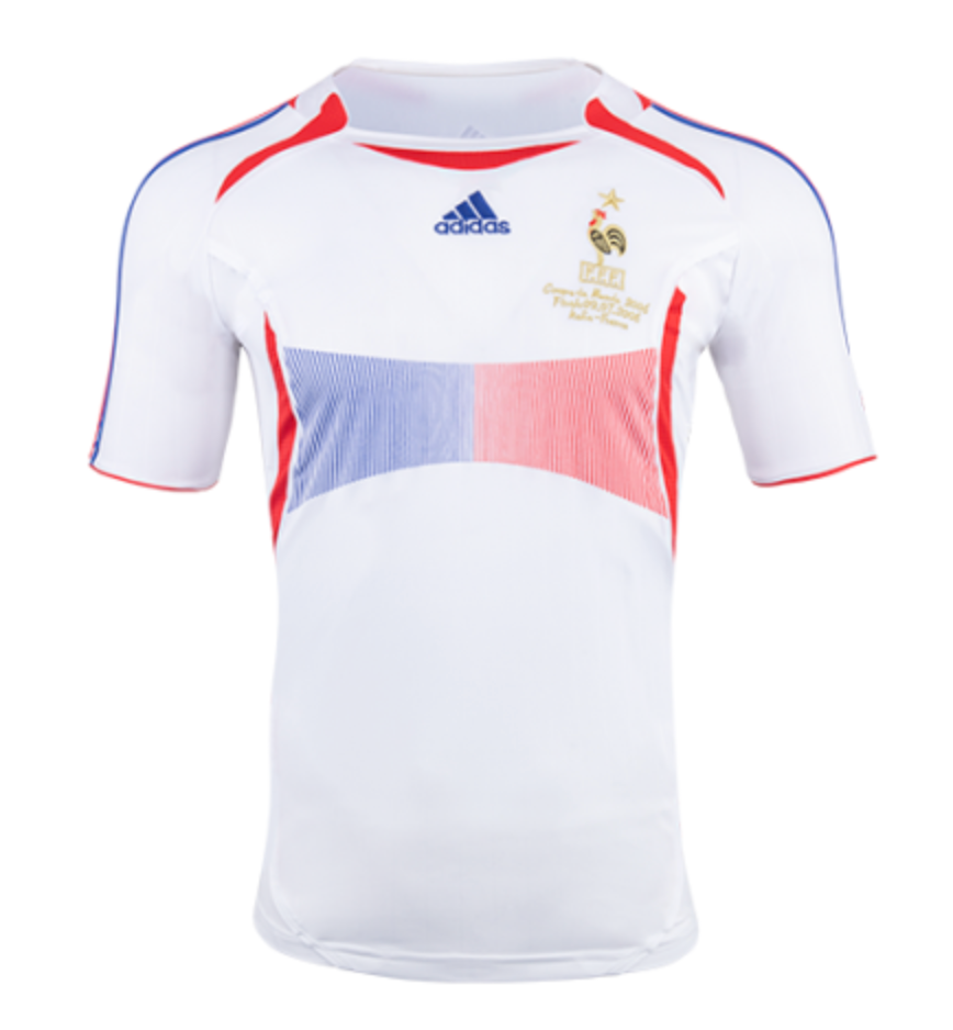 France Retro Jersey Away World Cup 2006