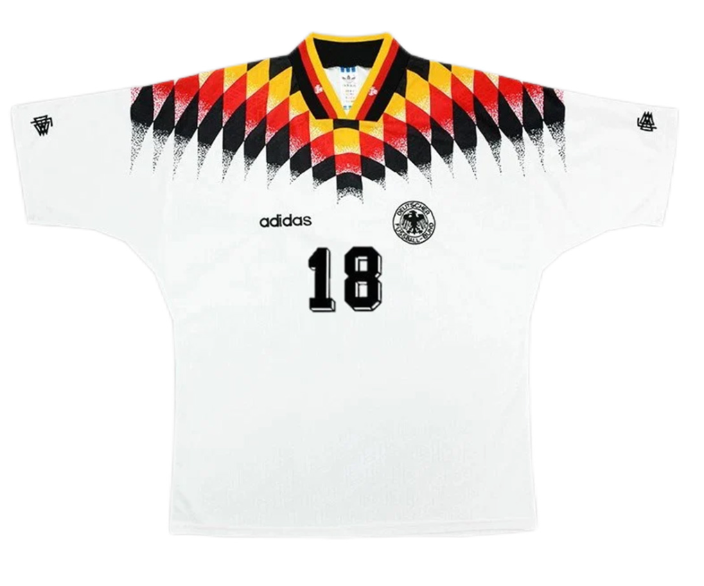 Germany KLINSMANN #18 Retro Jersey Home 1994