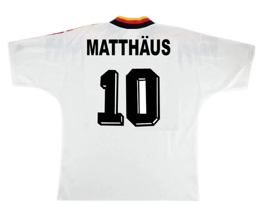 Germany MATTHÄUS #10 Retro Jersey Home 1994