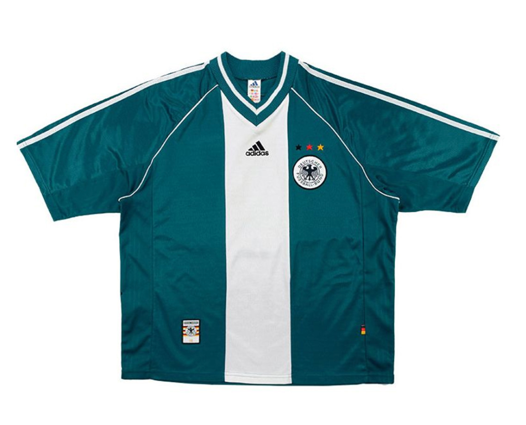 Germany Retro Jersey Away World Cup 1998