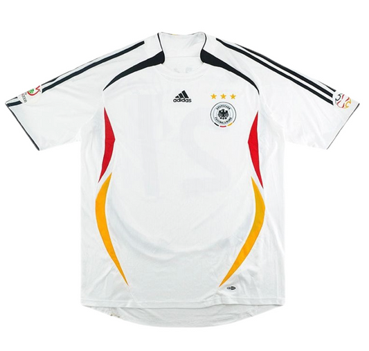 Germany Retro Jerseys Home World Cup 2006