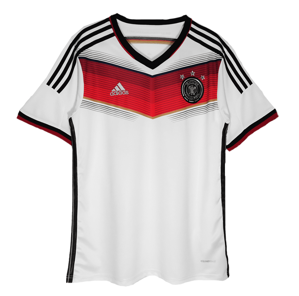 Germany Retro 3 Stars Home Jersey World Cup 2014