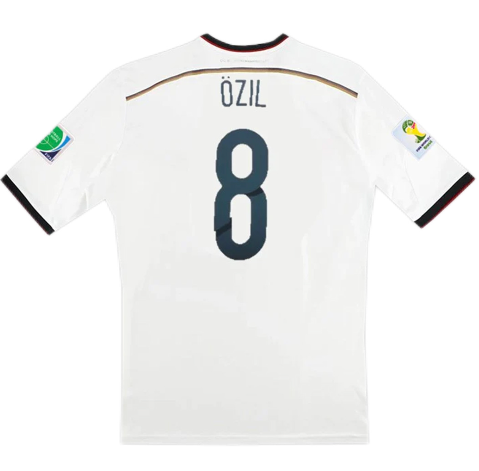 Germany ÖZIL #8 Retro Jersey Home World Cup 2014