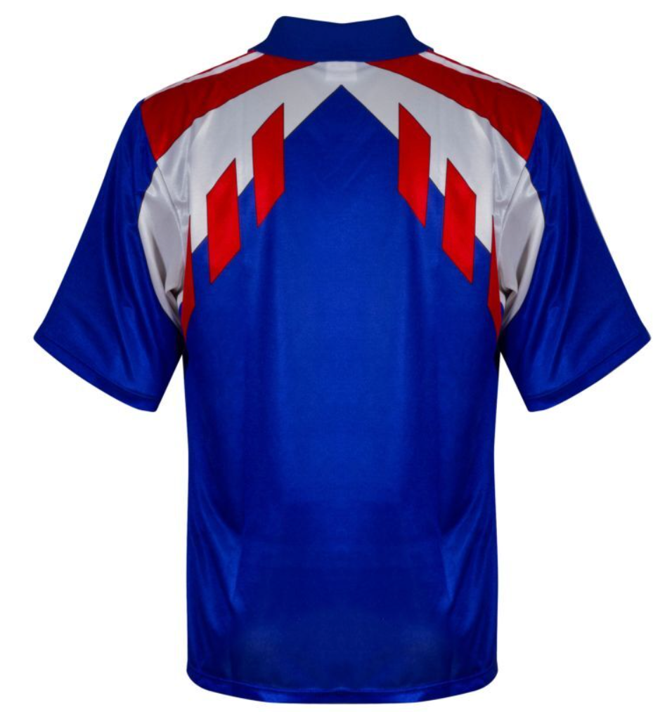 France Retro Jersey Home World Cup 1990