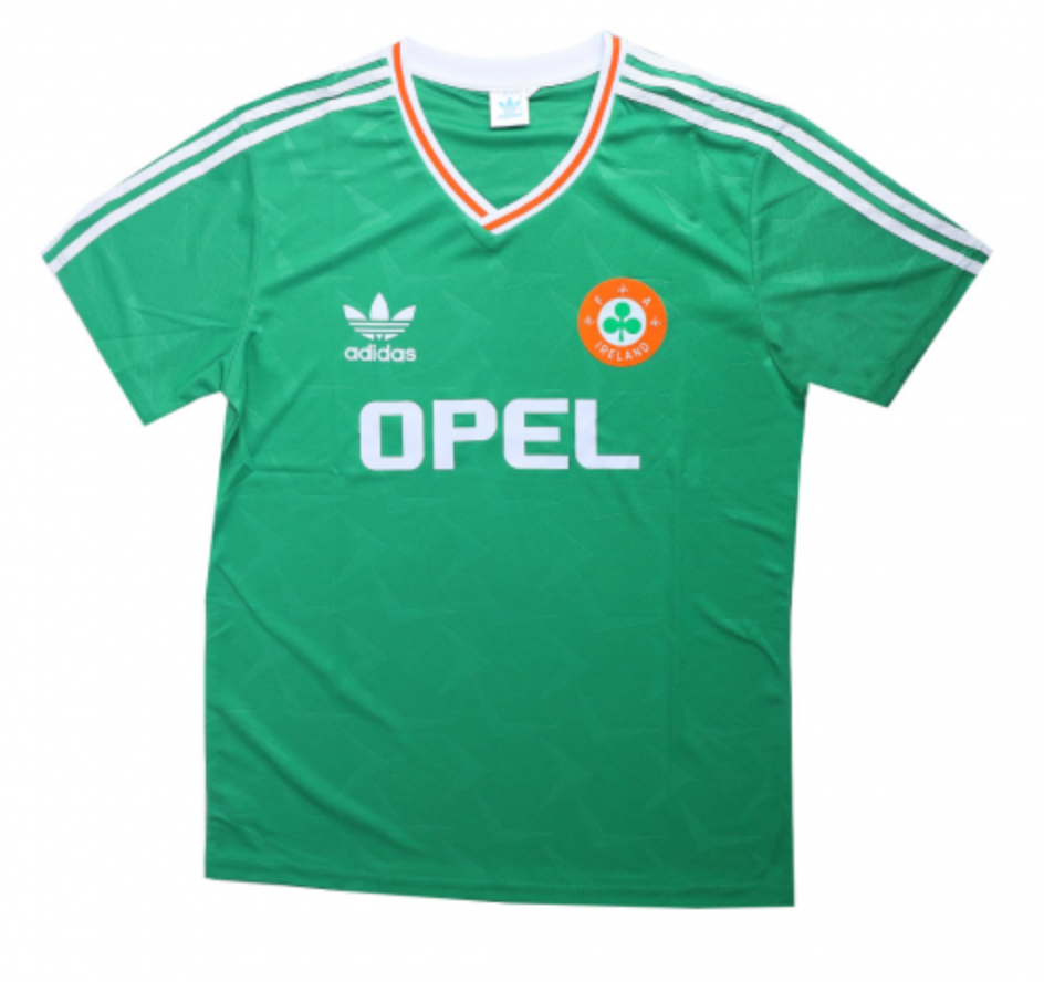 Ireland Retro Jersey Home Replica World Cup 1990