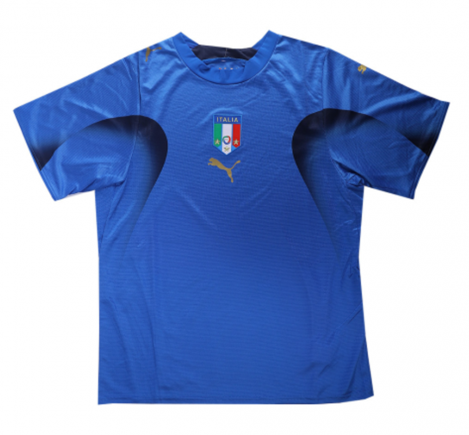 Italy GILARDINO #11 Retro Jersey Home Replica World Cup 2006