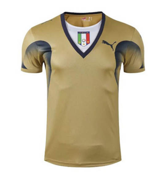 Italy Retro Jersey Goalkeeper World Cup 2006