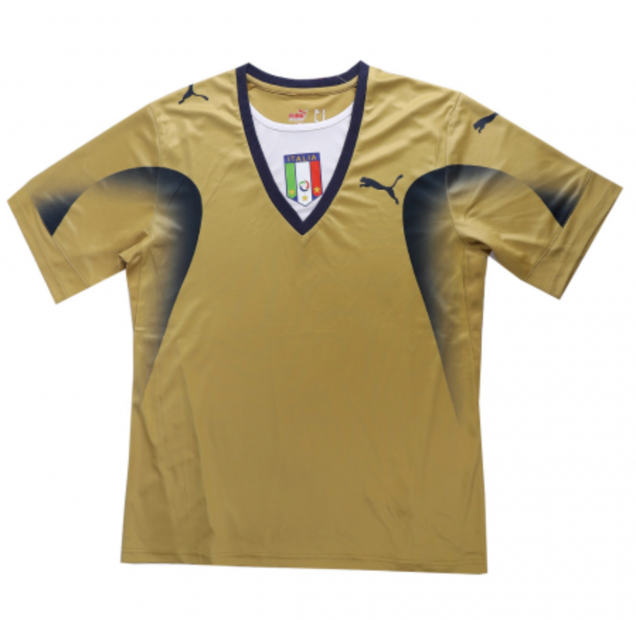 Italy Retro Jersey Goalkeeper World Cup 2006