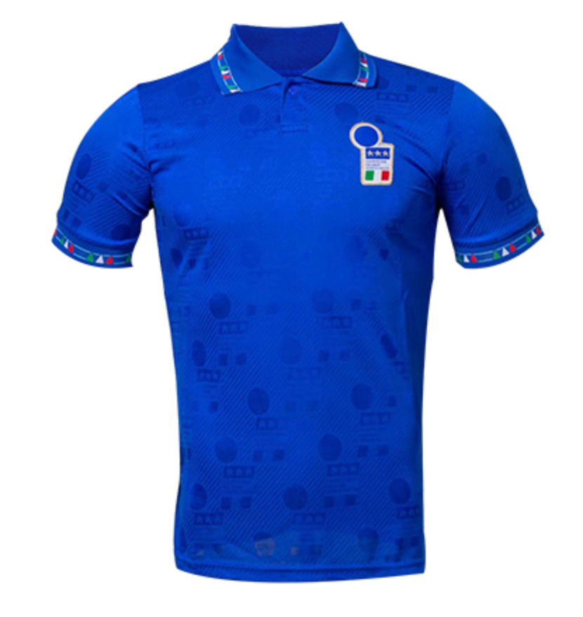 Italy Retro Jersey Home World Cup 1994