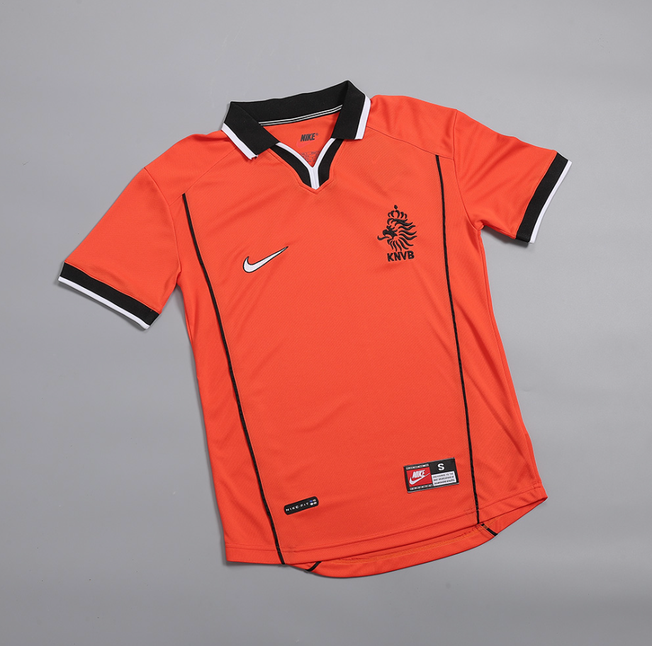 Netherlands Retro Jersey Home World Cup 1998