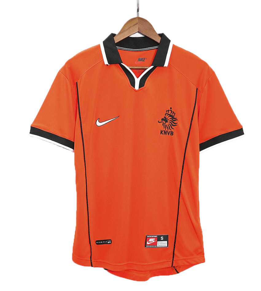 Netherlands Retro Jersey Home World Cup 1998