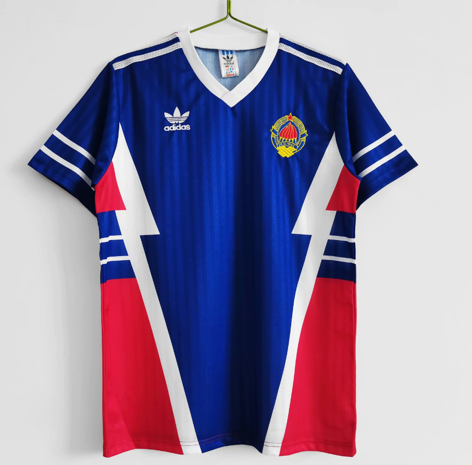 Yugoslavia Retro Jersey Home 1990