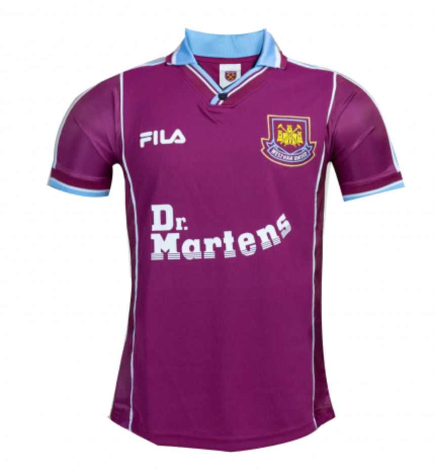 West Ham United Retro Jersey Home 1999/01