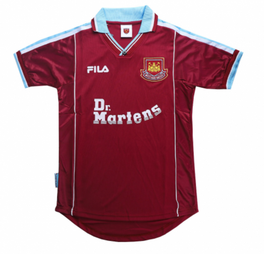 West Ham United Retro Jersey Home 1999/01