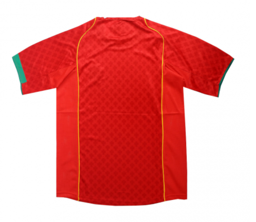 Portugal Retro Home Jersey Euro Cup 2004