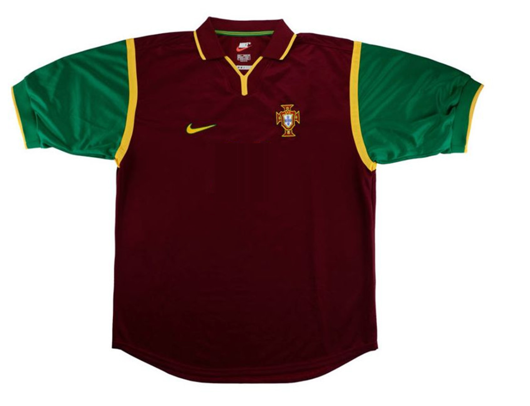 Portugal Retro Home Jersey 1998