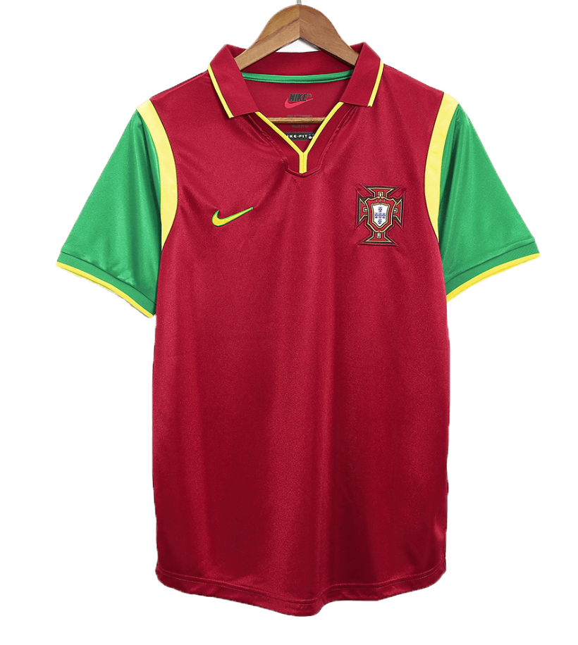 Portugal Retro Home Jersey 1998