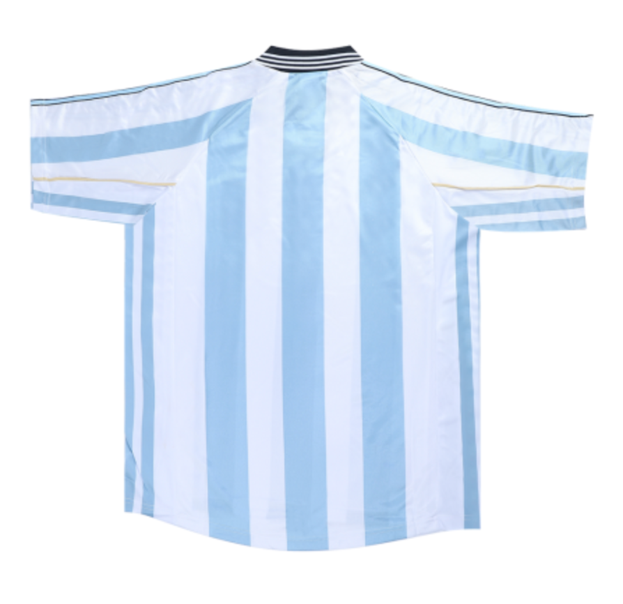 Argentina Retro Jersey Home World Cup 1998